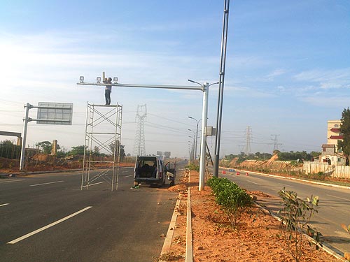 5 million high-definition electronic police project for running red lights in Putian City, Fujian Province